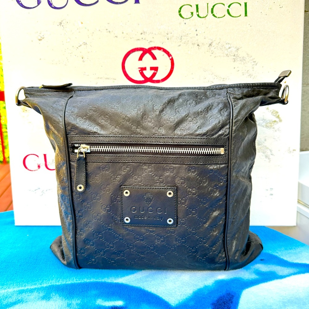 GUCCI Leather Messenger bag🔥🔥🔥
